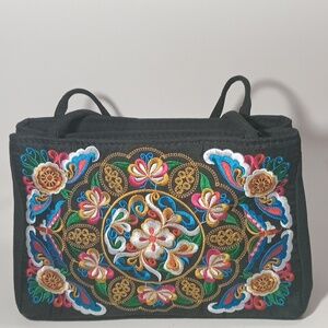 Women's Embroidery Handbag Beads NEW Floral Summer Vacation Wedding